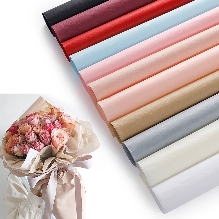 China Factory Price OEM Gift Paper Packing Printed 25gsm-120gsm Tissue  Wrapping Paper factory and suppliers