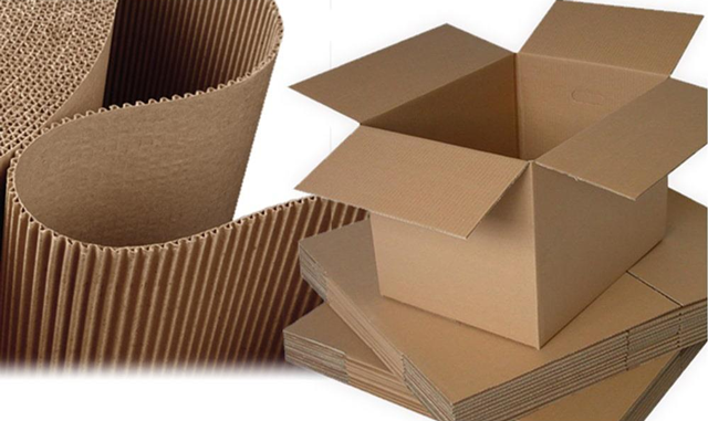 corrugated paper box