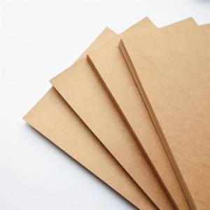 China top quality Food grade kraft board with PE/PLA coating  for  food package
