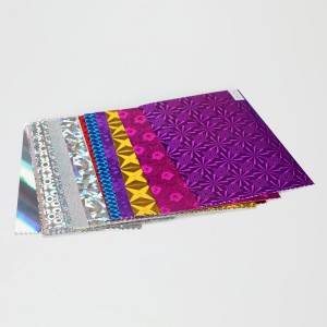 Wholesale muliti-color metallic wrapping  paper