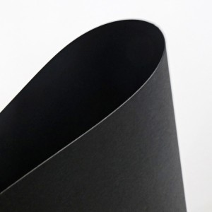 Recycled Virgin Both/Single side Black Paper Board,Laminated Black Cardstock Paperboard Sheets or Rolls