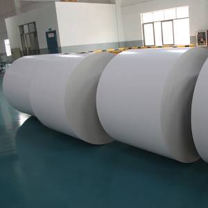PLA dilapisi Kertas Biodegradable Dilapisi karo 100% Bahan Biodegradable PLA digunakake digunakake kanggo Cangkir lan mangkok