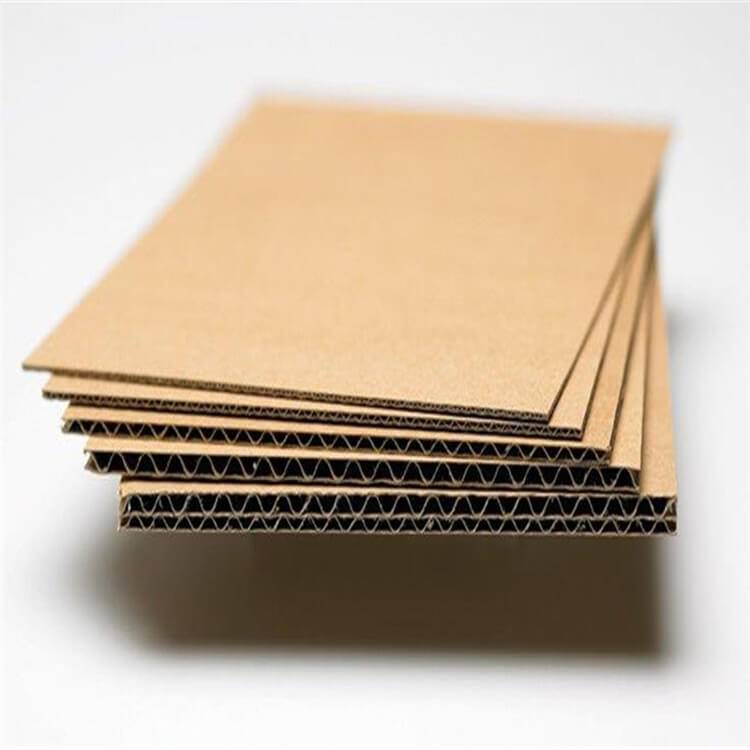 230g Brown Recycled Test Liner Kraft Board Paper in Rolls - China