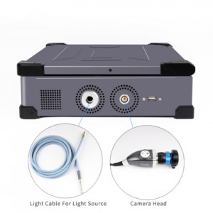 Medical Ent Endoscope Camera with LED Light Source and monitor