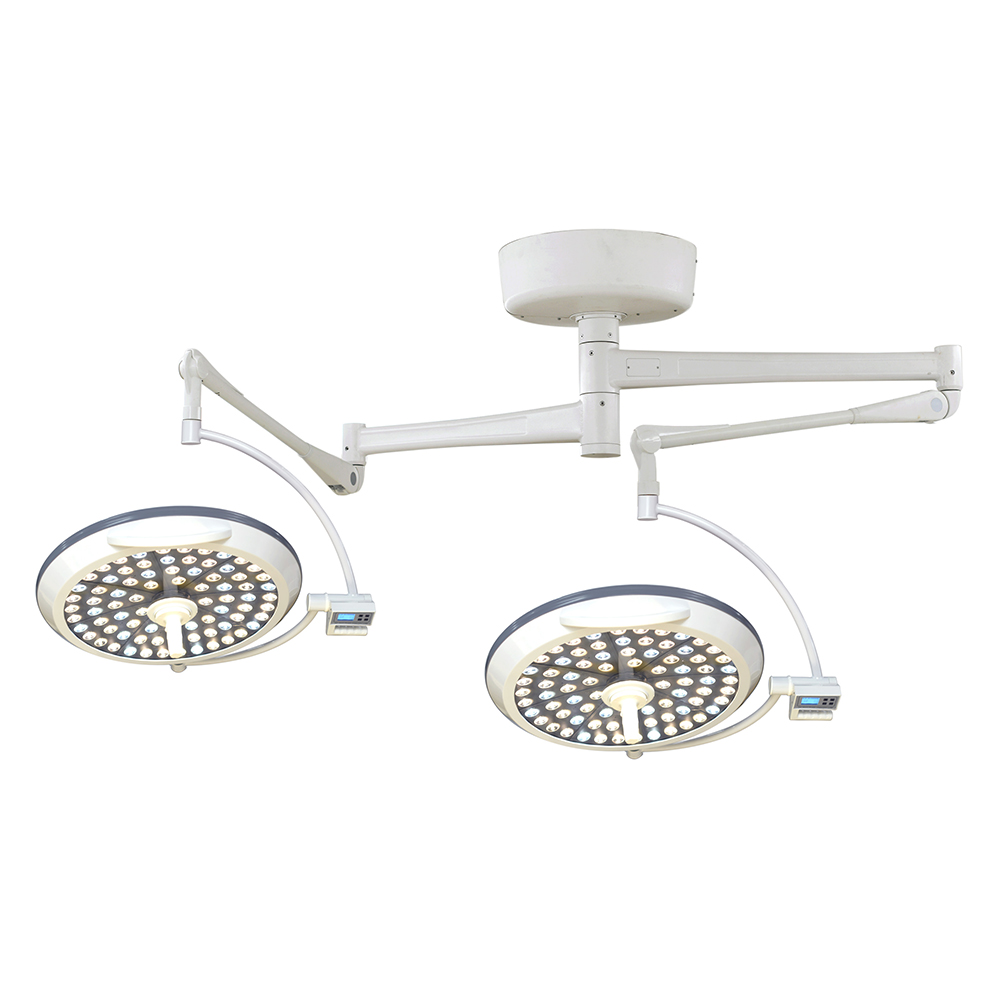 Quality Inspection for Dental Headlight Wireless - MICARE E700/700(Osram) Ceiling Double Dome LED Surgical Light – Micare