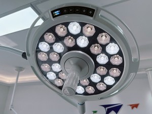 MK-Z-D JD1800 ceiling-mounted surgical light for operation/ LED / veterinary / dental