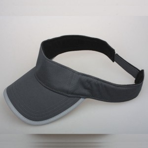 Chapéus de viseira esportiva com proteção solar respirável ajustável para tênis de golfe