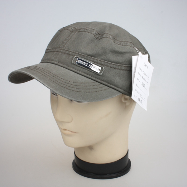 Flat Top Style Army Military Cap Featured Image