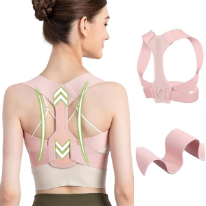 Medical Adjustable Back Posture Corrector Belt Shoulder Waist Lumbar Support Body Shaping