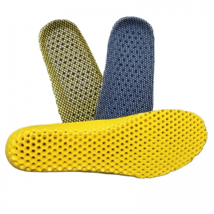 Elastic Shock Absorbing Shoe Insoles Breathable Honeycomb Sneaker Inserts Sports Shoe Insole Replacement Insoles