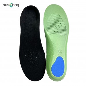 Eco-Friendly High Bounce Seaweed EVA Insoles arch support relieves flat feet