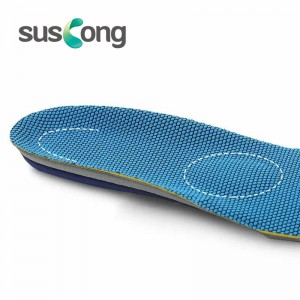 Breathable sports arch support shoe pad sweat-absorbing thickened soft shock-absorbing Orthopedic insoles