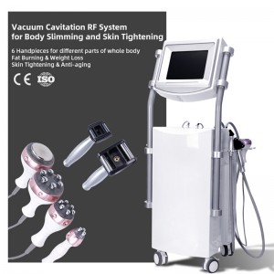 Manufactur standard Lipo Vacuum Slimming Machine - Vacuum Cavitation RF System for Body Slimming and Skin Tightening – SUSLASER