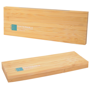 Ordinary Discount Environmentally Friendly Biodegradable Material Bamboo/Wooden Cosmetic Packaging