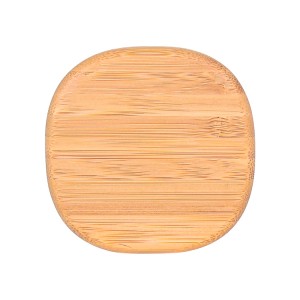 Sustainable Bamboo Refillable Compact Powder Container