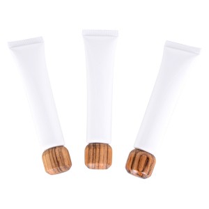 Plastic Tubes with Bamboo Caps