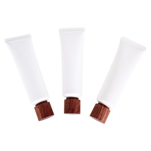 Plastic Tubes with Bamboo Caps
