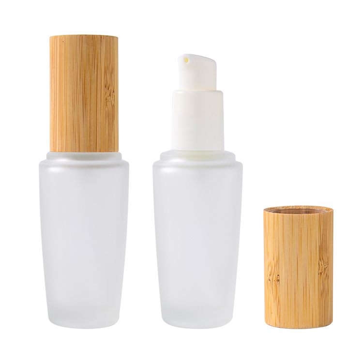 Wholesale Dealers of ging Glass Jar with Lid Bamboo Packaging Cosmetics