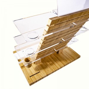 Home Accessories Bamboo Display Shelf