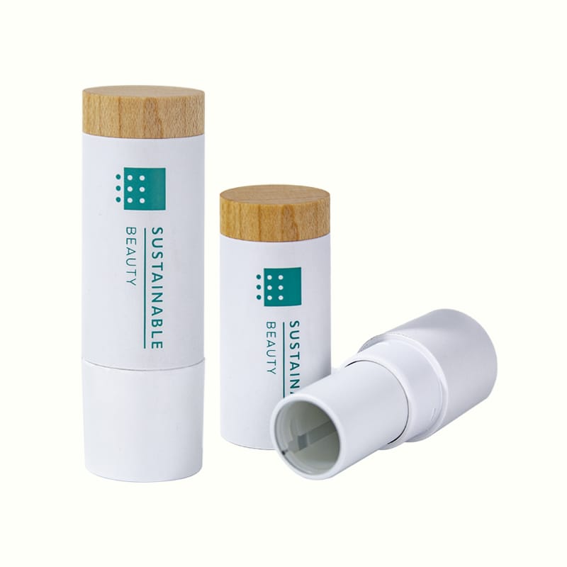 Cheap PriceList for Pla Lip Balm Tube - Hard Maple Wood+PLA Series Lip Stick Packaging Tube – YiCai