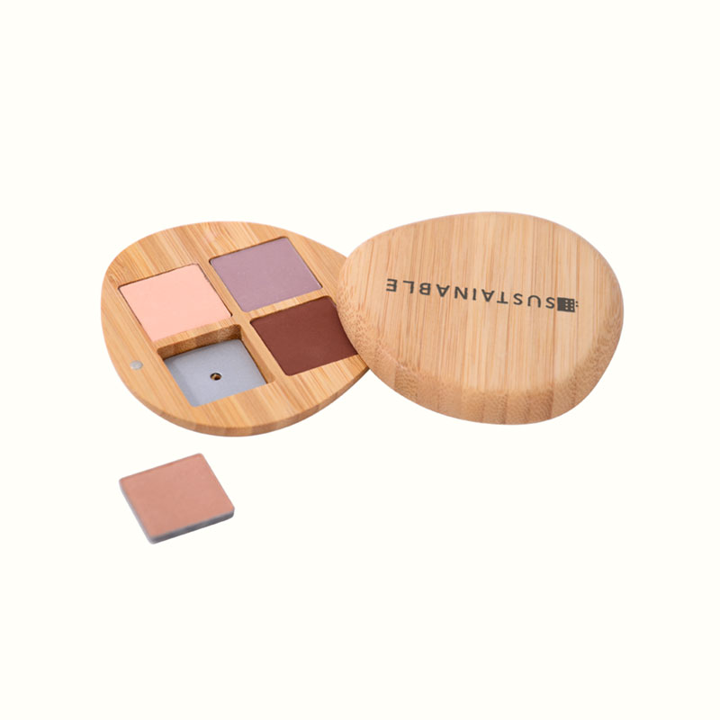 100% Original Bamboo Lip Balm Packaging - FSC Bamboo Series Eye-shadow Box – YiCai
