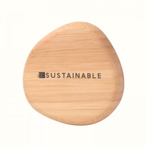 Ordinary Discount Custom Private Label Round Cosmetic Packaging Empty Eco-Friendly Bamboo Lipstick Chapstick Tube Wood Lip Balm Container