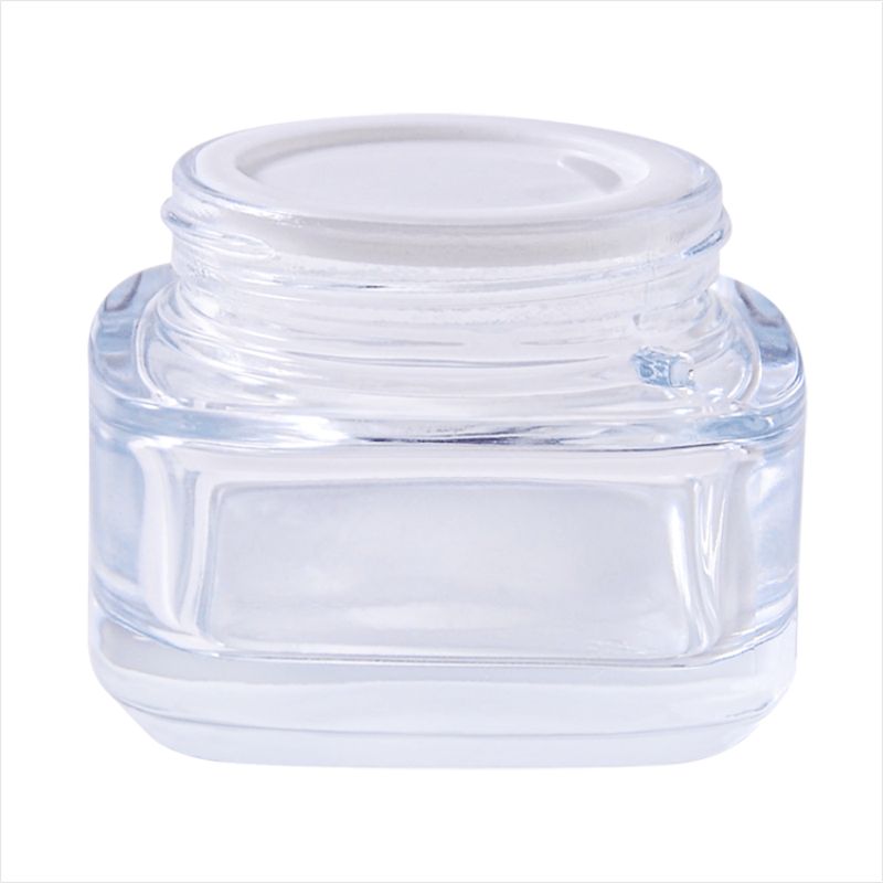 Glass Cosmetics Jars