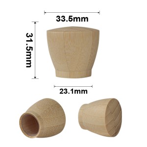 Bamboo Caps for Perfume Bottles