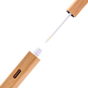 Eco-friendly bamboo lipgloss tube