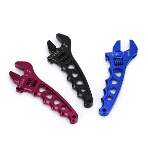 Adjustable AN Aluminum WRENCH HOSE Fitting tool aluminum spanner for Aluminum Fuel Adapter