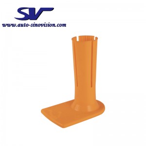 Custom injection molding LLDPE plastic foot shelf
