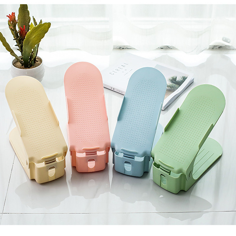 China OEM Custom Plastic Suppliers –  Adjustable Waterproof Colorful Shoe Rack For Home – Sino Vision