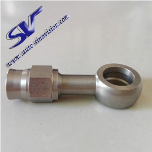 Brake joint, steel, brake oil pipe joint 0 ° An3; BANJOS