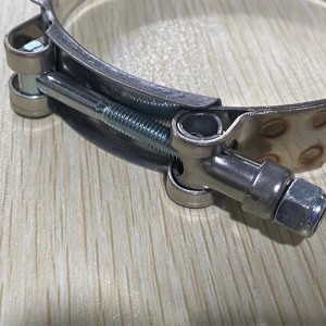 factory Outlets for Wholesale Quick Lock High Pressure Round Stainless Steel Hose Clamp for Pipe