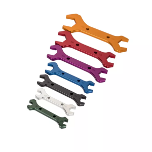 DOUBLE HEAD WRENCHES Alloy wrench for oil cooler oil pipe joint refitted from automobile