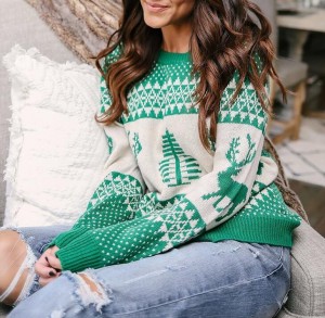Women’s Christmas sweater customization