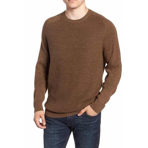men's brown sweater