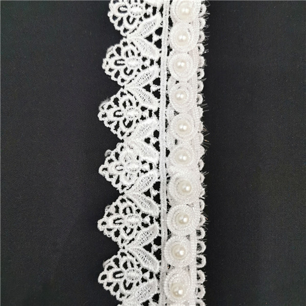 Manufacturer for Wide Lace Trim - High Quality European Style Lace Trims for Clothes – New Swell