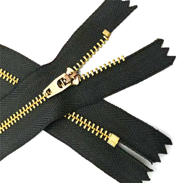 Popular Design for Knitting Yarn - 4YG brass zipper for Jeans – New Swell