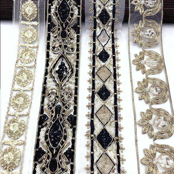 Wholesale Price China Knitting Lace Trimming - Wholesale Sequins Trim for Decoration – New Swell