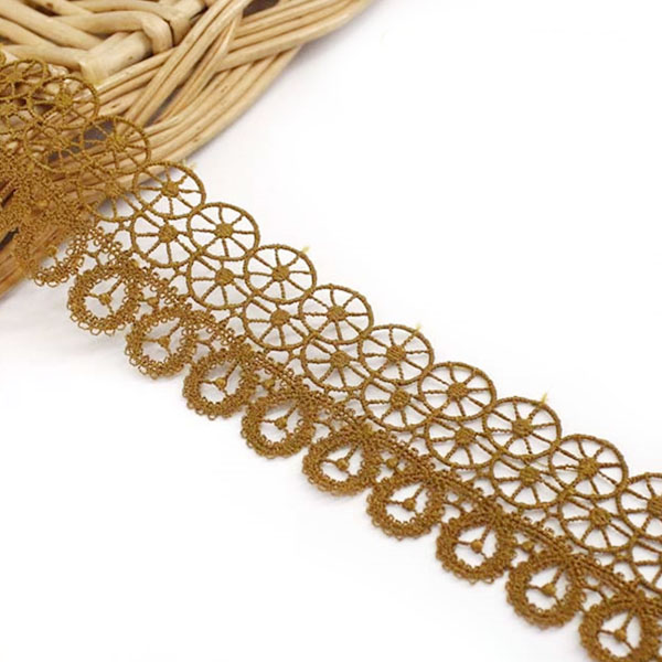China Manufacturer for China Hot Sale Gold Silver Thread Lace Trim for Dress Trimming Lace Ribbon Fabric Clothes Decoration