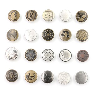 Trending Products China Garment Accessories Metal Button for Jeans