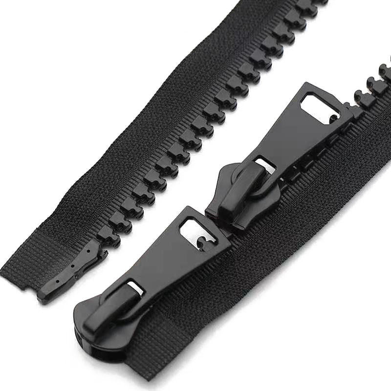 Hot New Products Polyester Cotton Tc Lace Trim - Auto Lock Two Way Zipper Double Ended Plastic Zipper – New Swell