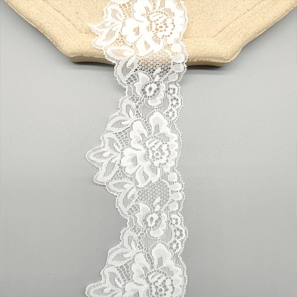 Discountable price China Wholesale Cotton Embroidery Lace Trim Water Soluble White Lace Trim