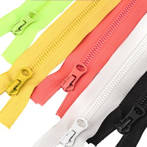 Price Sheet for 5 Open End Plastic Zipper Custom Color Toto Bag Resin Zipper