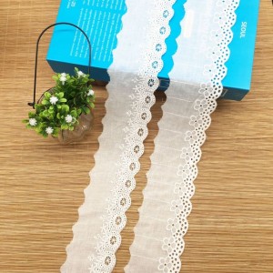 Best Price on Factory Cotton Lace Trim for Scrapbooking Gift Package Wrapping/DIY Crocheted Lace Trim