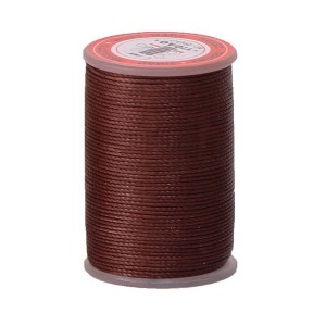 0.55mm Waterproof Polyester Round Waxed Thread for Leather Sewing