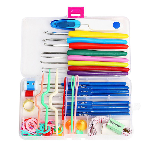 PriceList for Household Sewing Kit - Crochet Hooks Knitting Needles Stitches Knitting Weaving Tools – New Swell
