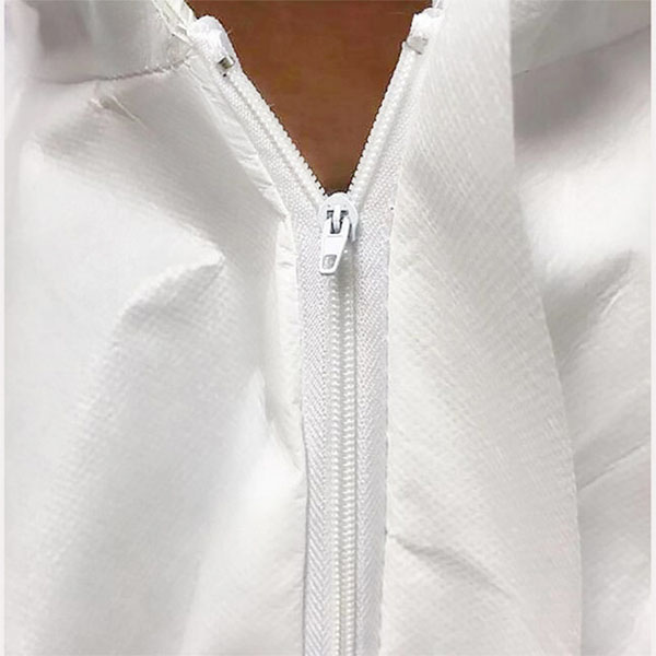 close end nylon zipper for protective suits