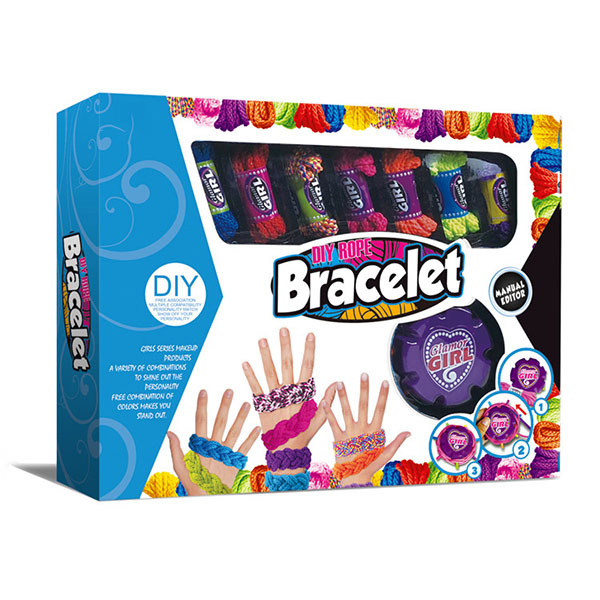 100% Original Factory Wholesale Crochet Hooks - DIY Bracelet Toy Machine Kit Charm Bracelet Making Girl Bracelet Toy – New Swell